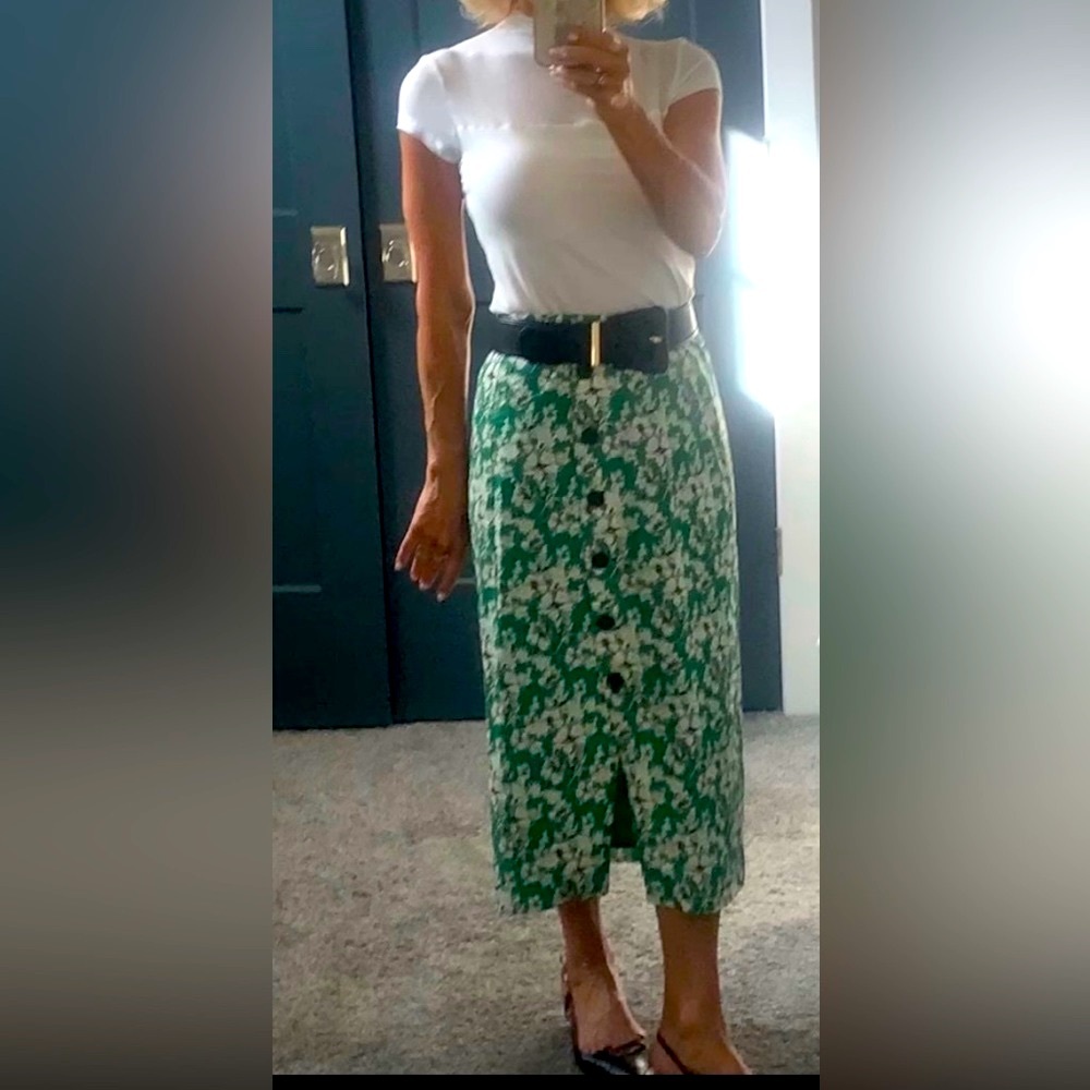 Anthropologie | Midi Skirt